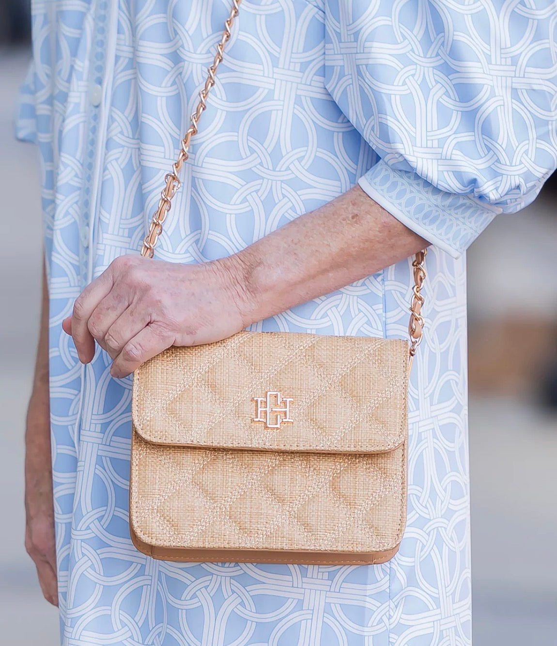 Evelyn Crossbody - Natural DQ