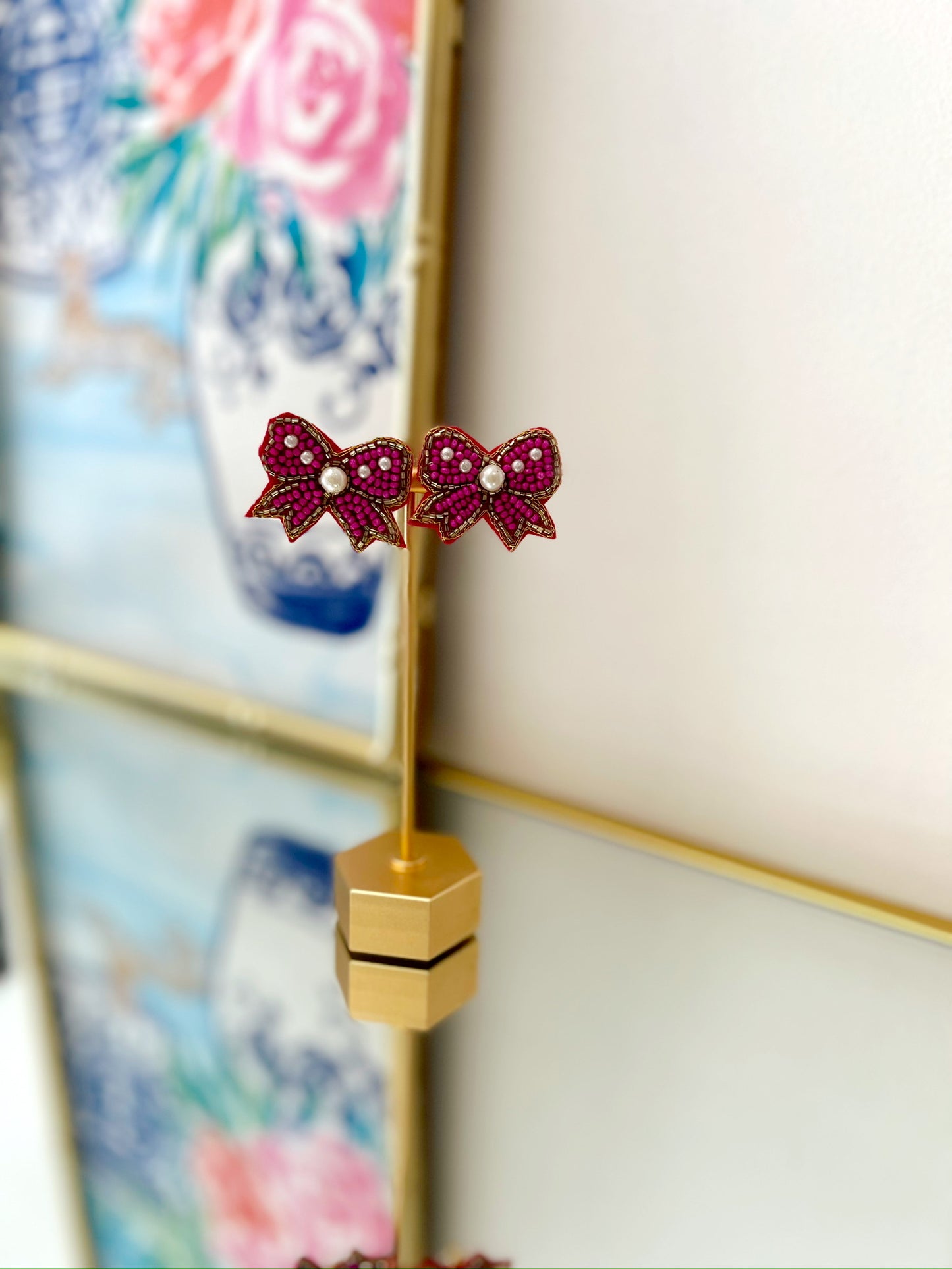 Mini Bow Earrings