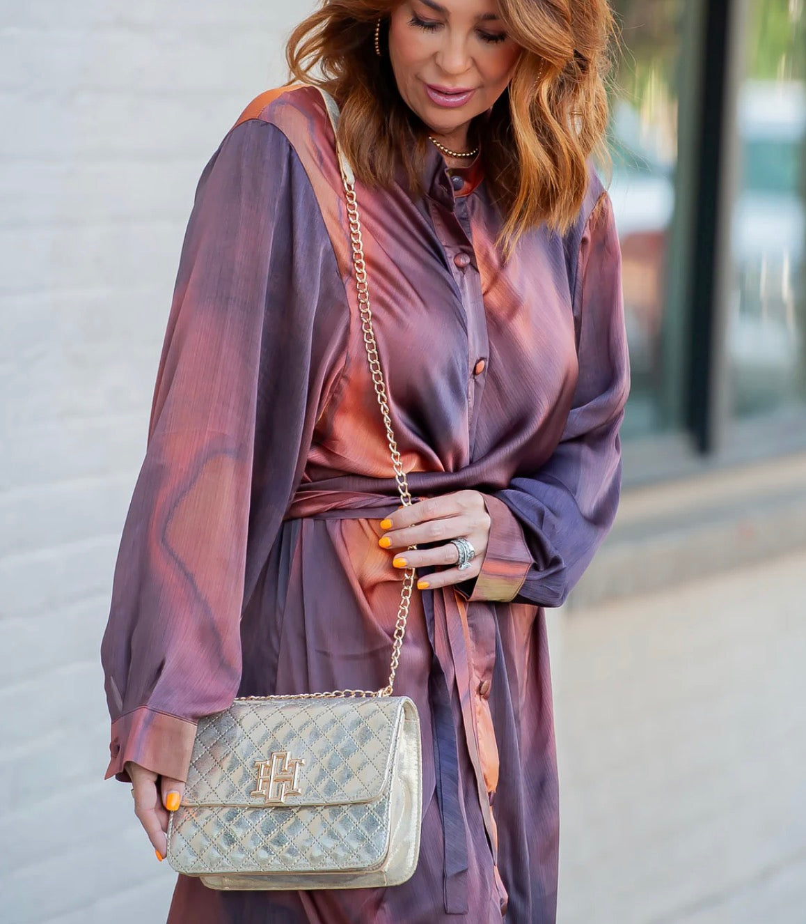 Rory Crossbody - Champagne Pop