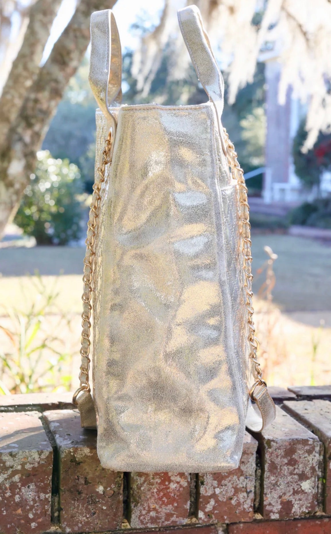 Kinzley Tote - Champagne Pop