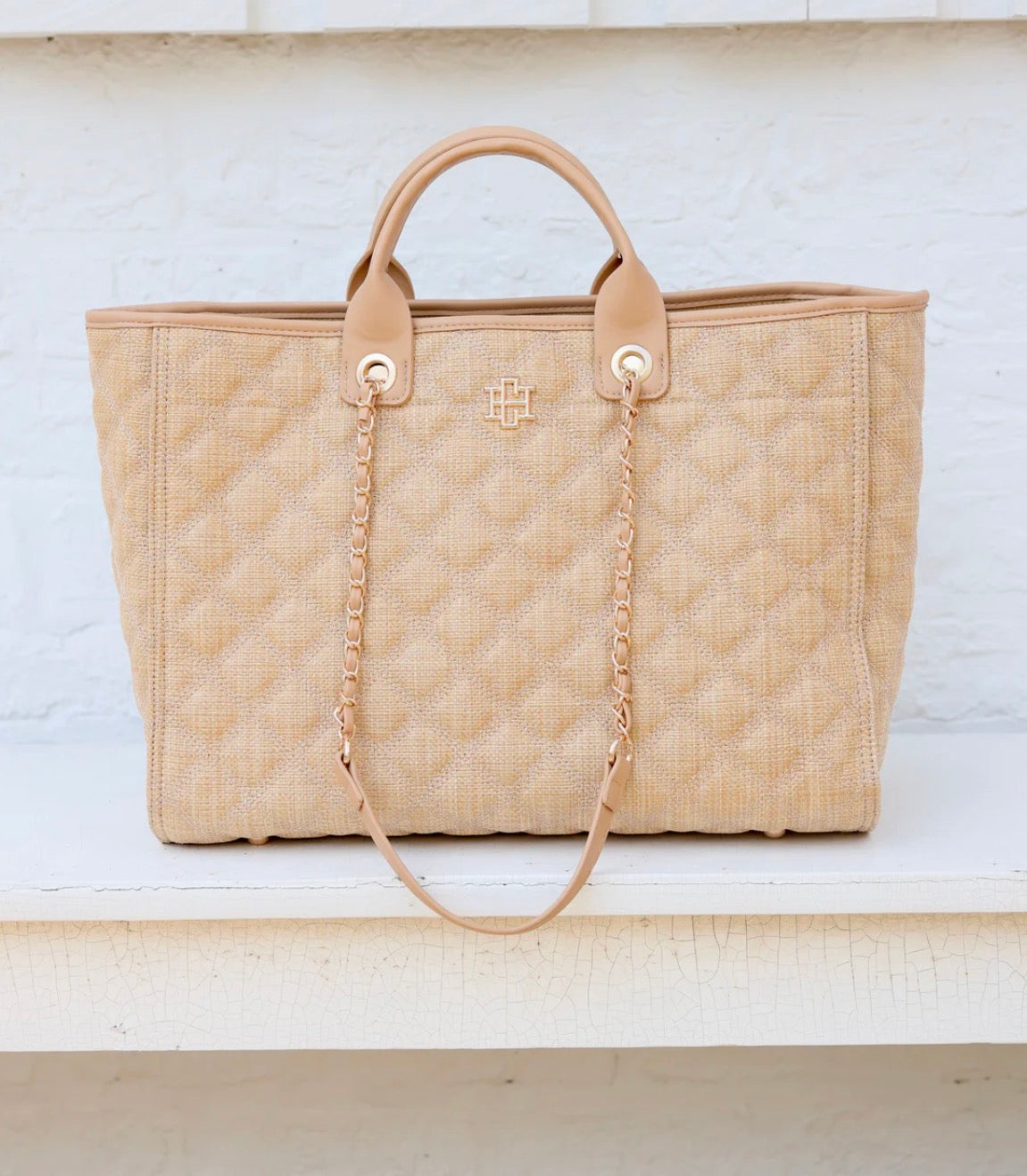 Melissa Tote Bag - Natural