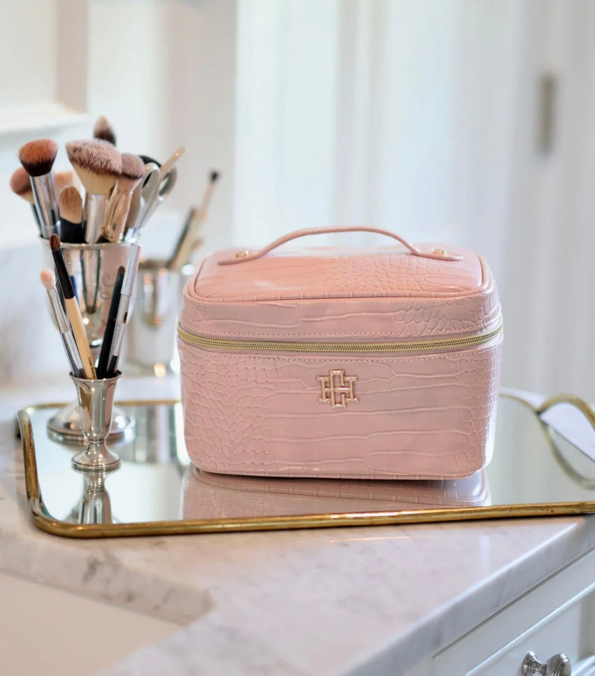 Hampton Train Case - Blush EC