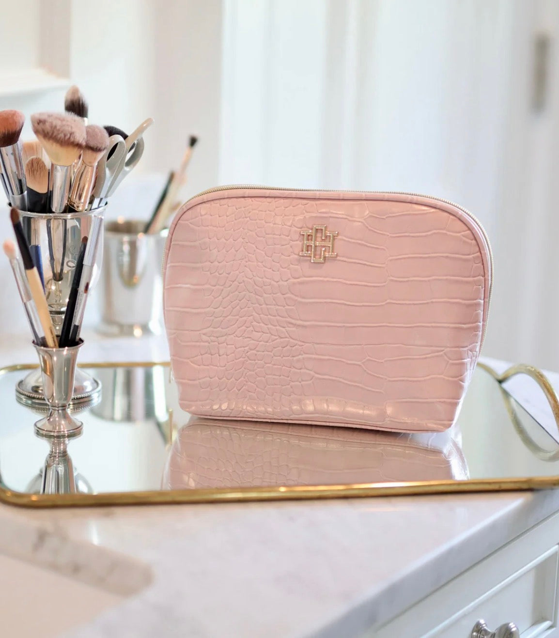 Capri Large Pouch Blush EC