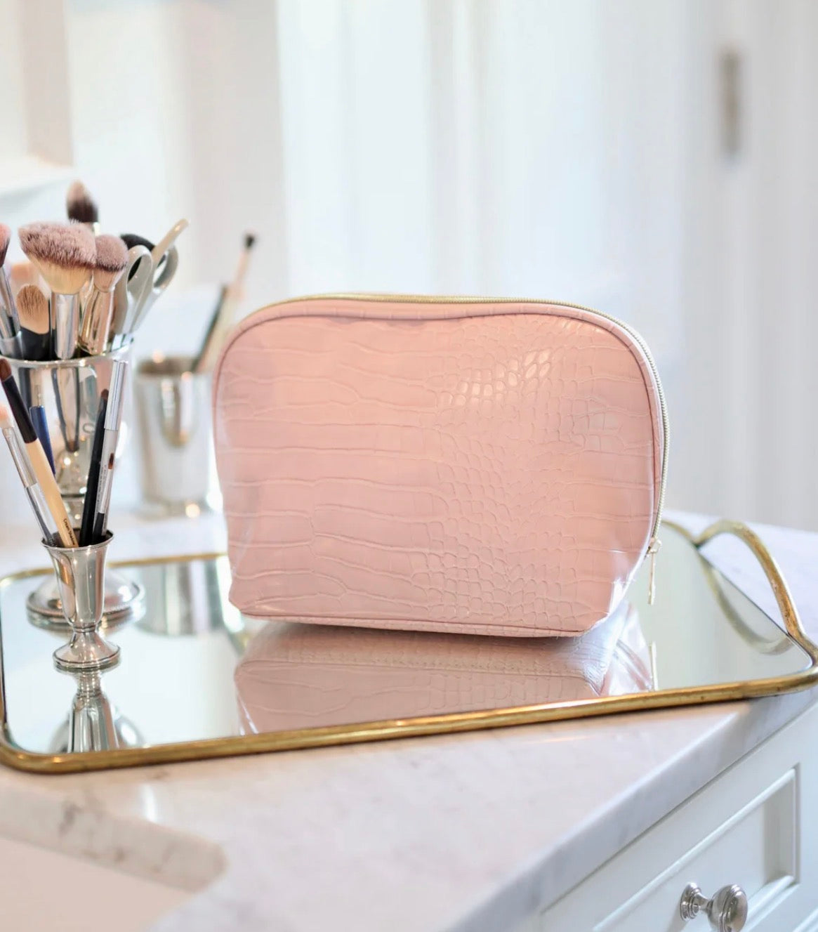 Capri Large Pouch Blush EC