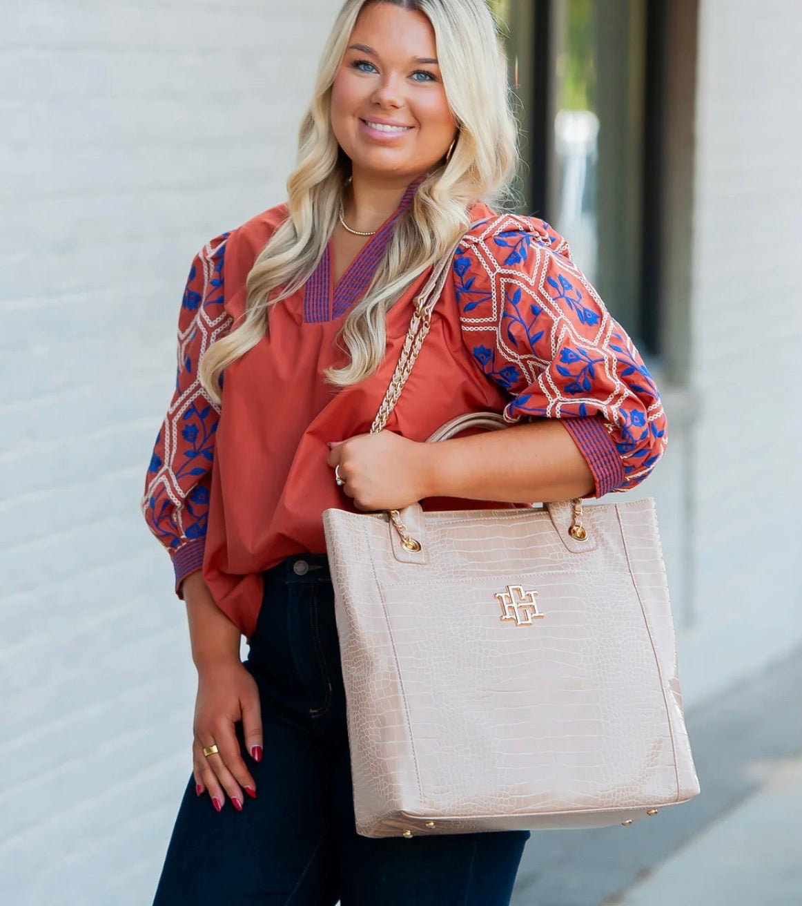 Kinzley Tote - Latte