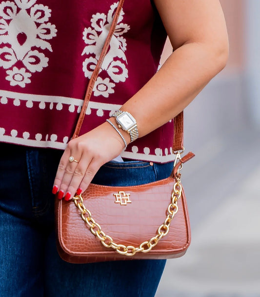 Joan Crossbody - Saddle