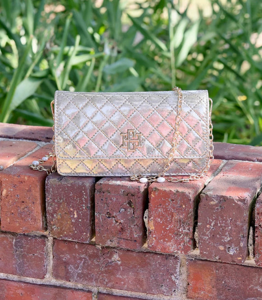 Brynleigh Clutch Crossbody - Champagne Pop