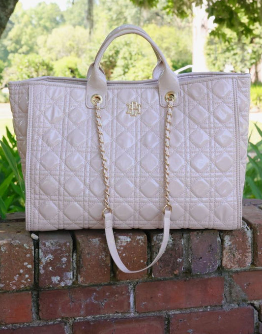 Melissa Tote Bag - Nude