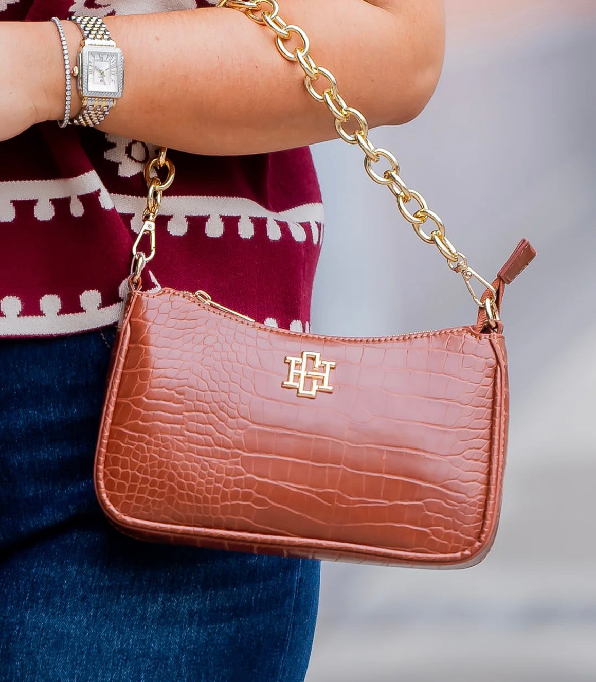 Joan Crossbody - Saddle